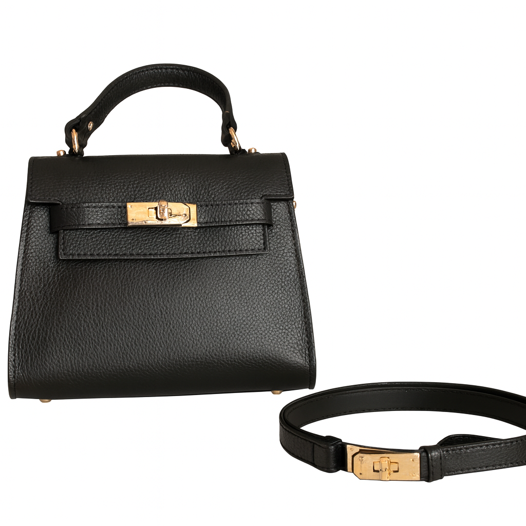 Ensemble musa 25cm ★ cuir vachette
