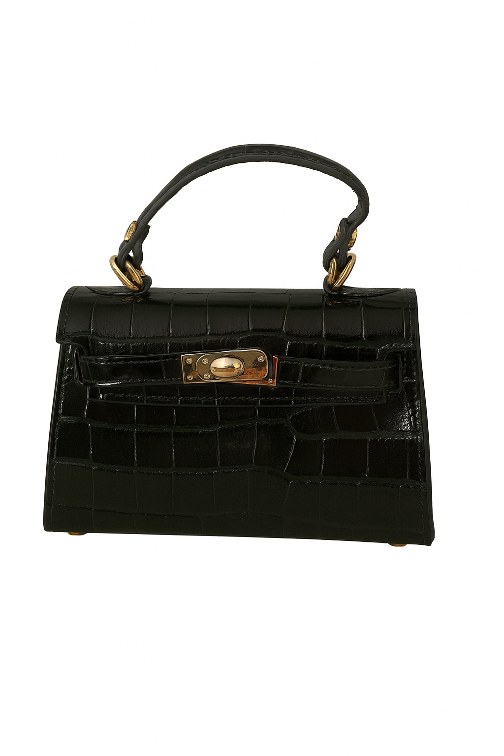 Sac Musa cuir 19 cm Croco