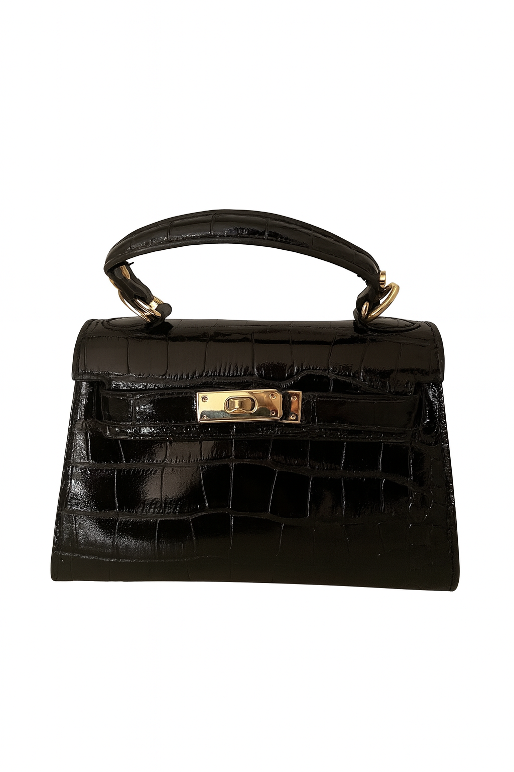 Sac Musa cuir 19 cm Croco