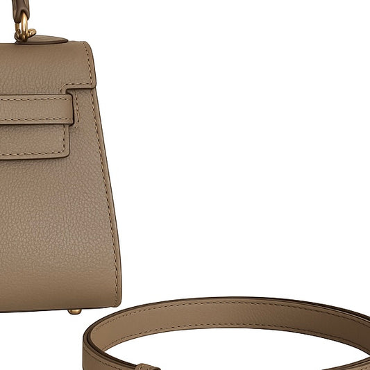 Ensemble musa 25cm ★ cuir vachette