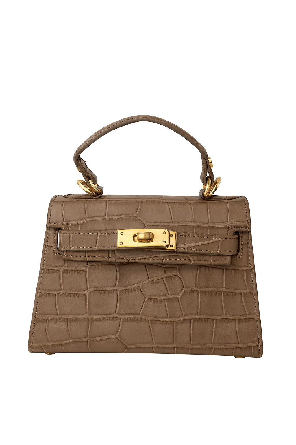 Sac Musa cuir 19 cm Croco
